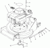 Toro 26621 - Lawnmower, 1990 (0000001-0999999) Ersatzteile ENGINE ASSEMBLY