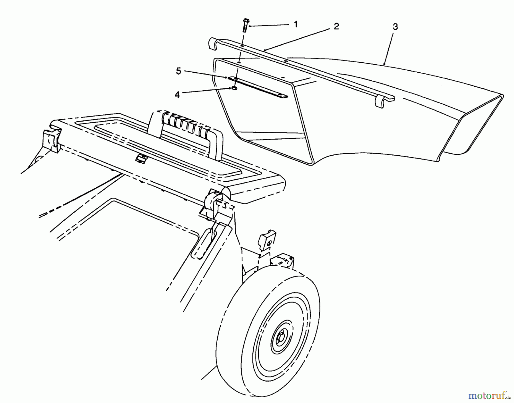  Toro Neu Mowers, Walk-Behind Seite 2 26621B - Toro Lawnmower, 1992 (2000001-2999999) SIDE DLSCHARGE CHUTE MODEL NO. 59112 (OPTIONAL)