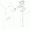 Toro 51557 - Super Blower Vac, 1997 (790000001-799999999) Listas de piezas de repuesto y dibujos VACUUM TUBE AND BAG ASSEMBLY