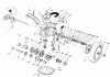 Toro 26622 - Lawnmower, 1990 (0003101-0999999) Ersatzteile GEAR CASE ASSEMBLY