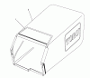 Toro 26622 - Lawnmower, 1990 (0003101-0999999) Ersatzteile GRASS BAG ASSEMBLY