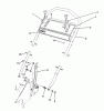 Toro 26622 - Lawnmower, 1990 (0003101-0999999) Ersatzteile HANDLE ASSEMBLY