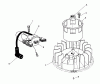 Toro 26622 - Lawnmower, 1990 (0003101-0999999) Ersatzteile MAGNETO & FLYWHEEL ASSEMBLY (ENGINE MODEL NO. VMK9-2)
