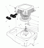 Toro 26622 - Lawnmower, 1990 (0003101-0999999) Ersatzteile RECOIL ASSEMBLY (ENGINE MODEL NO. VMK9-2)