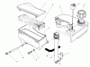 Toro 26622 - Lawnmower, 1991 (1000001-1999999) Ersatzteile AIR CLEANER & FUEL TANK ASSEMBLY (ENGINE MODEL NO. VM140)