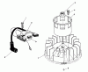 Toro 26622 - Lawnmower, 1991 (1000001-1999999) Ersatzteile MAGNETO & FLYWHEEL ASSEMBLY (ENGINE MODEL NO. VM140)