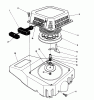 Toro 26624 - Lawnmower, 1988 (8000001-8999999) Ersatzteile RECOIL ASSEMBLY (MODEL NO. VMH7)