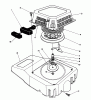 Toro 26624 - Lawnmower, 1989 (9000001-9999999) Ersatzteile RECOIL ASSEMBLY (ENGINE MODEL NO. VMG6, VMH7 & VMJ8)
