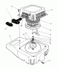 Toro 26624 - Lawnmower, 1990 (0001102-0999999) Ersatzteile RECOIL ASSEMBLY (ENGINE MODEL NO. VMK9-3)