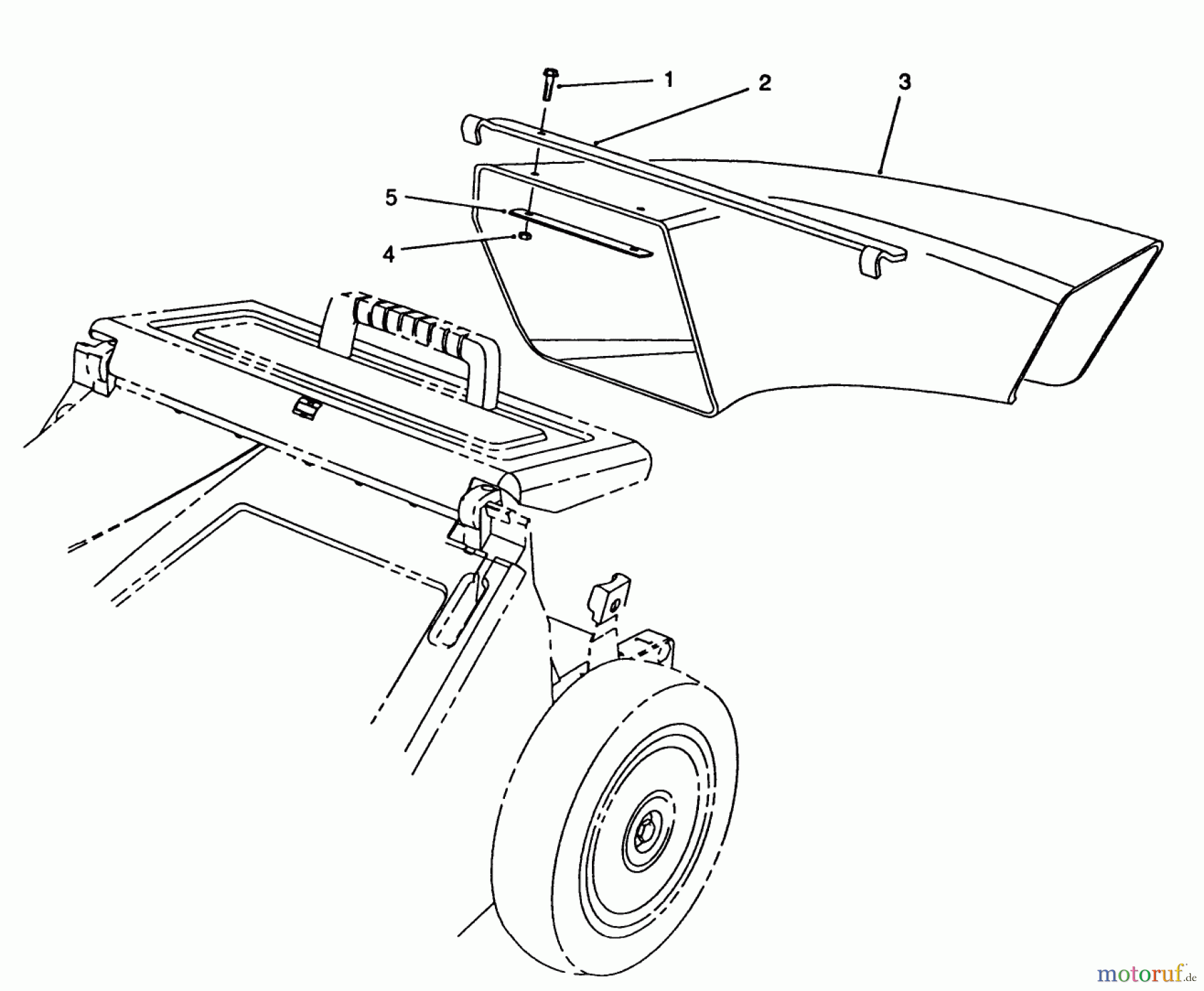  Toro Neu Mowers, Walk-Behind Seite 2 26624 - Toro Lawnmower, 1990 (0001102-0999999) SIDE DISCHARGE CHUTE MODEL NO. 59112 (OPTIONAL)