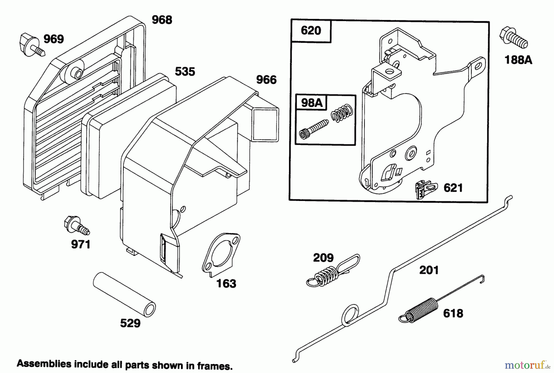  Toro Neu Mowers, Walk-Behind Seite 2 26630B - Toro Lawnmower, 1994 (4900001-4999999) ENGINE GTS 150 #4