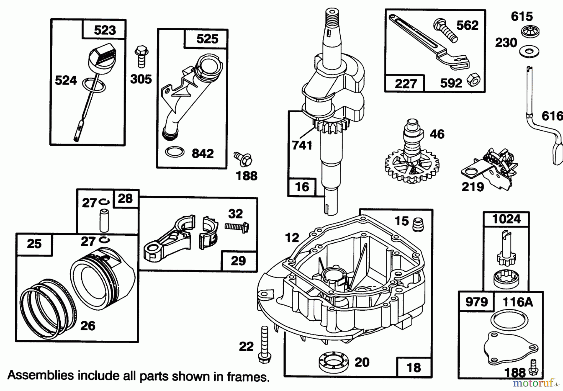  Toro Neu Mowers, Walk-Behind Seite 2 26630BC - Toro Lawnmower, 1995 (5900001-5999999) ENGINE GTS 150 #2