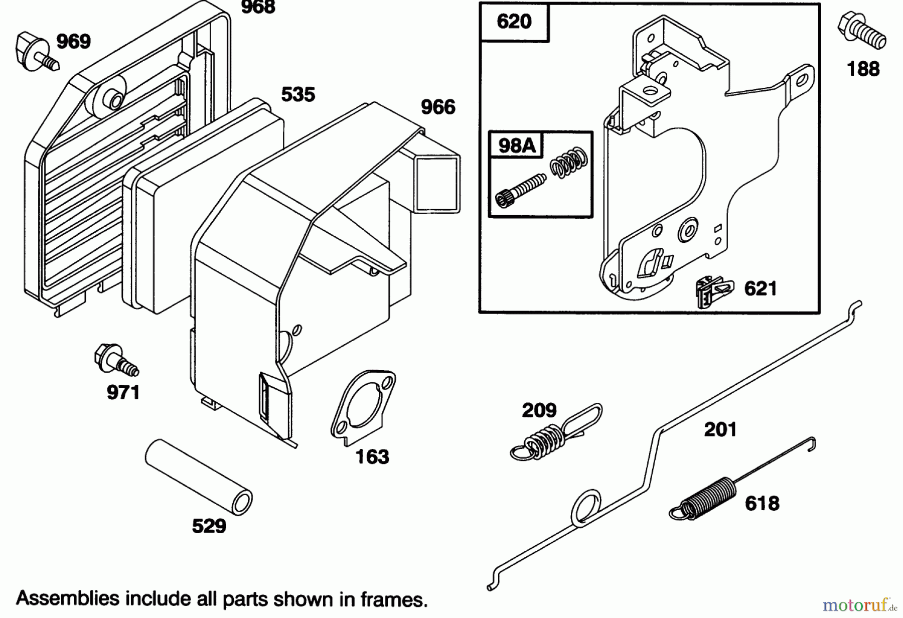  Toro Neu Mowers, Walk-Behind Seite 2 26630BC - Toro Lawnmower, 1995 (5900001-5999999) ENGINE GTS 150 #4