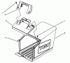 Toro 26631B - Lawnmower, 1993 (3900001-3999999) Ersatzteile GRASS BAG ASSEMBLY