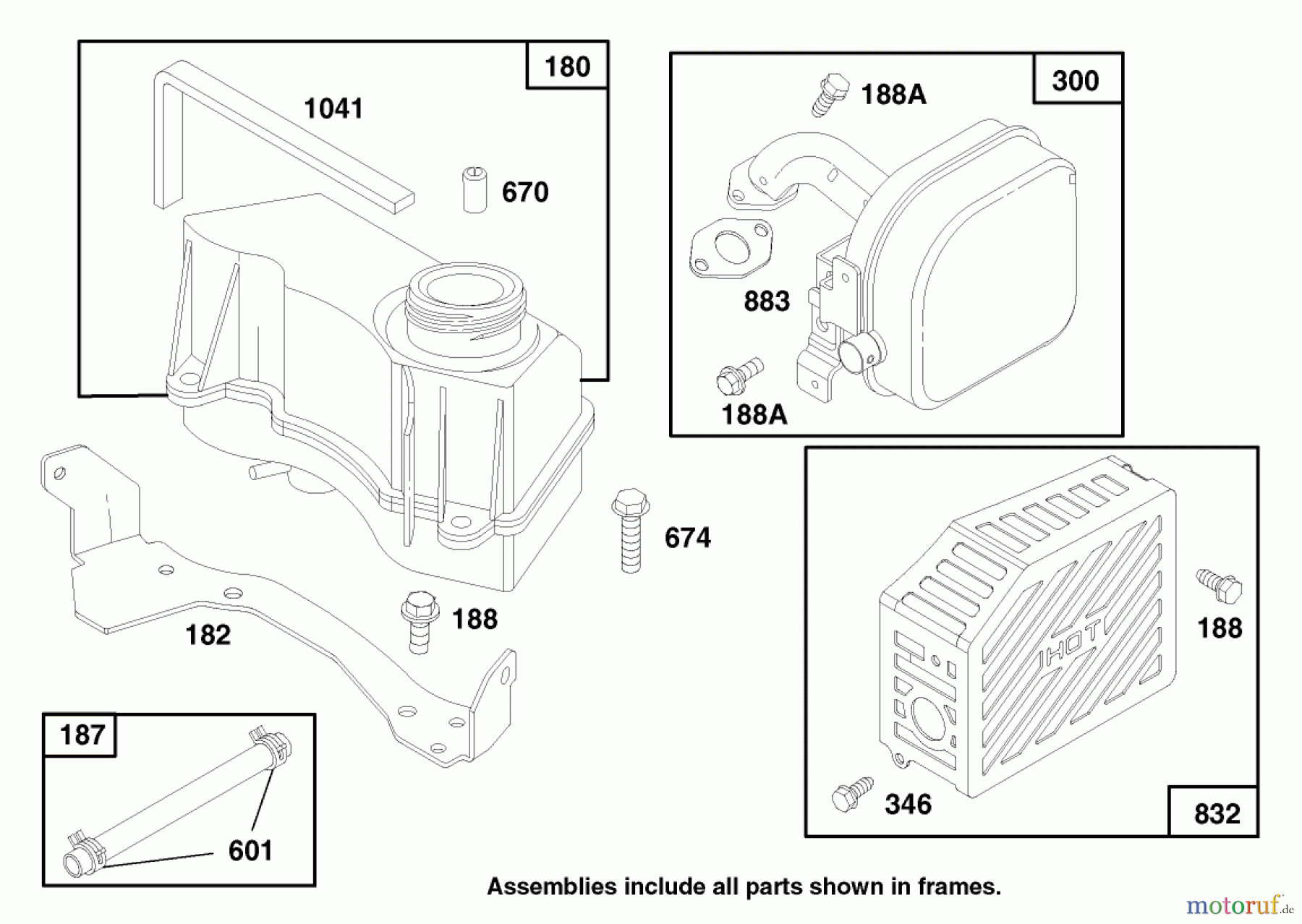  Toro Neu Mowers, Walk-Behind Seite 2 26632 - Toro Lawnmower, 1997 (7900001-7999999) ENGINE GTS 150 #7