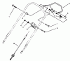 Toro 26635BG - Lawnmower, 1993 (3900001-3999999) Ersatzteile TRACTION CONTROL ASSEMBLY