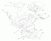 Toro 26638 - Lawnmower, 1998 (8900001-8999999) Ersatzteile HOUSING ASSEMBLY
