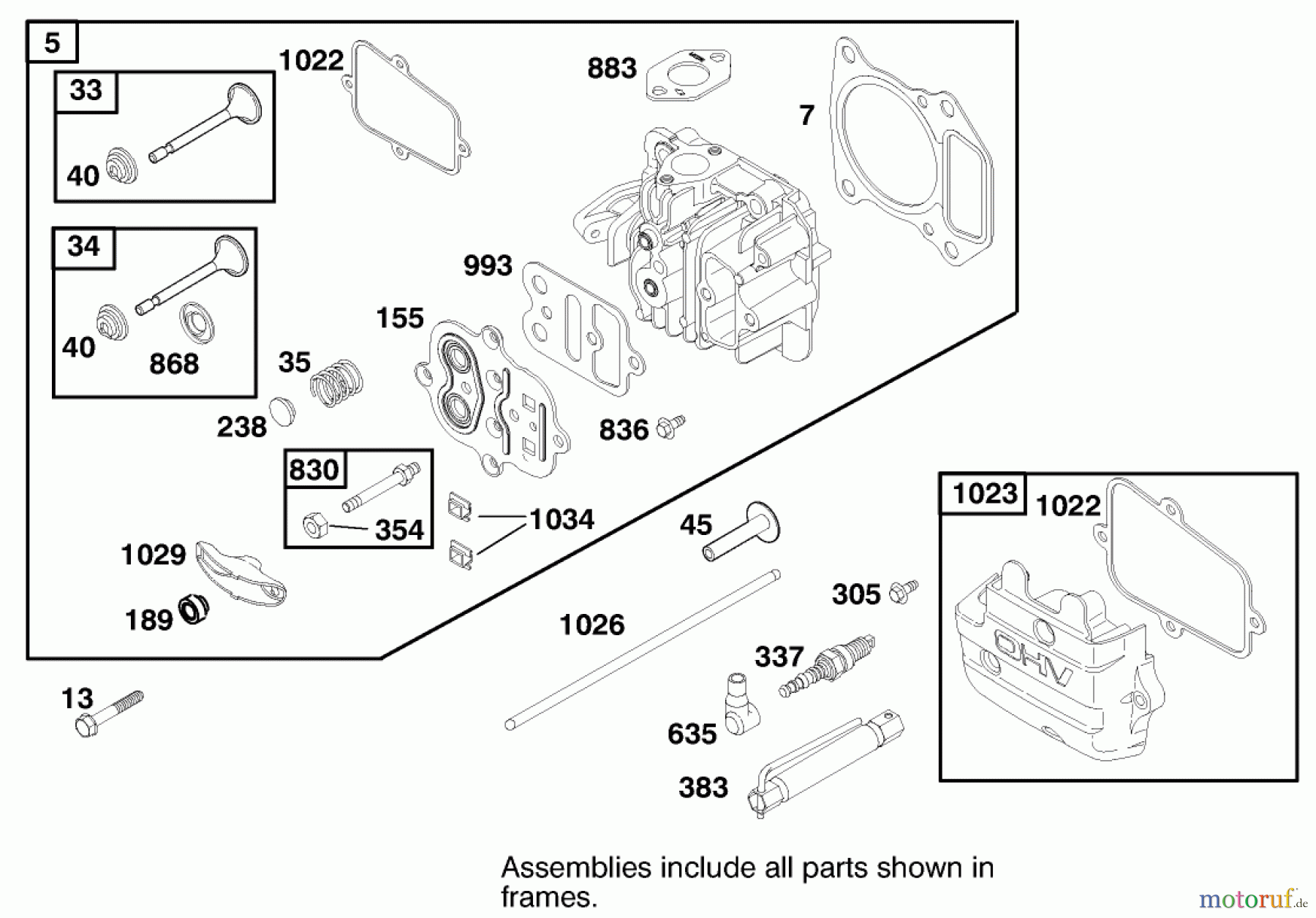 Toro Neu Mowers, Walk-Behind Seite 2 26638 - Toro Lawnmower, 2001 (210000001-210999999) ENGINE GTS-200 #2