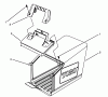 Toro 26640B - Lawnmower, 1993 (3900001-3999999) Ersatzteile GRASS BAG ASSEMBLY