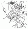 Toro 26642 - Lawnmower, 1989 (9000001-9999999) Ersatzteile HOUSING ASSEMBLY #2