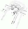 Toro 26682 - Lawnmower, 1989 (9000001-9999999) Pièces détachées TRACTION CONTROL ASSEMBLY