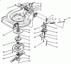 Toro 27500 - Lawnmower, 1992 (2000001-2999999) Ersatzteile BLADE BRAKE CLUTCH ASSEMBLY