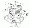 Toro 27500 - Lawnmower, 1992 (2000001-2999999) Ersatzteile ENGINE ASSEMBLY