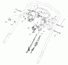 Toro 27502 - Lawnmower, 1991 (1000001-1999999) Ersatzteile TRACTION CONTROL ASSEMBLY