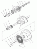 Toro 74021 (616-Z) - 616-Z Tractor, 1993 (39000001-39999999) Ersatzteile CRANKSHAFT, CAMSHAFT & FLYWHEEL ASSEMBLY
