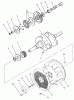 Toro 74101 (620-Z) - 620-Z Tractor, 1995 (590001-599999) Ersatzteile CRANKSHAFT, CAMSHAFT & FLYWHEEL ASSEMBLY