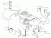 Toro 74101 (620-Z) - 620-Z Tractor, 1995 (590001-599999) Ersatzteile ENGINE & FUEL SYSTEM ASSEMBLY