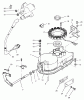 Toro 74101 (620-Z) - 620-Z Tractor, 1995 (590001-599999) Ersatzteile GEARCASE & IGNITION ASSEMBLY