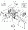 Toro 74041 (616-Z) - 616-Z Tractor, 1993 (39000001-39999999) Ersatzteile ENGINE CYLINDER BLOCK ASSEMBLY
