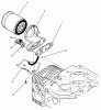 Toro 74041 (616-Z) - 616-Z Tractor, 1993 (39000001-39999999) Ersatzteile OIL FILTER ASSEMBLY