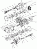 Toro 74041 (616-Z) - 616-Z Tractor, 1993 (39000001-39999999) Ersatzteile TRANSMISSION ASSEMBLY EATON MODEL 781-016 #2