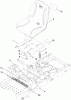 Toro 74365 (Z4235) - TimeCutter Z4235 Riding Mower, 2010 (310000001-310999999) Ersatzteile SEAT ASSEMBLY