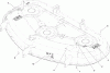 Toro 74373 (Z5030) - TimeCutter Z5030 Riding Mower, 2009 (290004013-290999999) Ersatzteile 50 INCH DECK ASSEMBLY NO. 117-1291