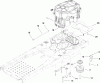 Toro 74374 (Z5040) - TimeCutter Z5040 Riding Mower, 2008 (280000001-280999999) Ersatzteile ENGINE AND CLUTCH ASSEMBLY