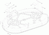 Toro 74380 (Z4200) - TimeCutter Z4200 Riding Mower, 2009 (290000001-290000325) Ersatzteile 42 INCH DECK ASSEMBLY NO. 117-1290