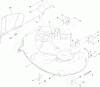 Toro 74389 (ZS 4200S) - TimeCutter ZS 4200S Riding Mower, 2012 (SN 312000001-312999999) Ersatzteile 42 INCH DECK ASSEMBLY