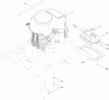 Toro 74390 (ZS 4200TF) - TimeCutter ZS 4200TF Riding Mower, 2012 (SN 312000001-312999999) Ersatzteile ENGINE AND MUFFLER ASSEMBLY