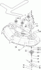 Toro 74391 (Z5000) - TimeCutter Z5000 Riding Mower, 2007 (270000001-270999999) Ersatzteile 50 INCH DECK SPINDLE AND BELT DRIVE ASSEMBLY