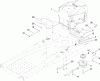 Toro 74399 (Z5020) - TimeCutter Z5020 Riding Mower, 2009 (290000001-290000439) Ersatzteile ENGINE AND CLUTCH ASSEMBLY