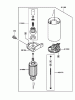 Toro 74405 (18-52ZX) - 18-52ZX TimeCutter ZX Riding Mower, 2004 (240000001-240999999) Ersatzteile STARTER ASSEMBLY KAWASAKI FH531V-AS11