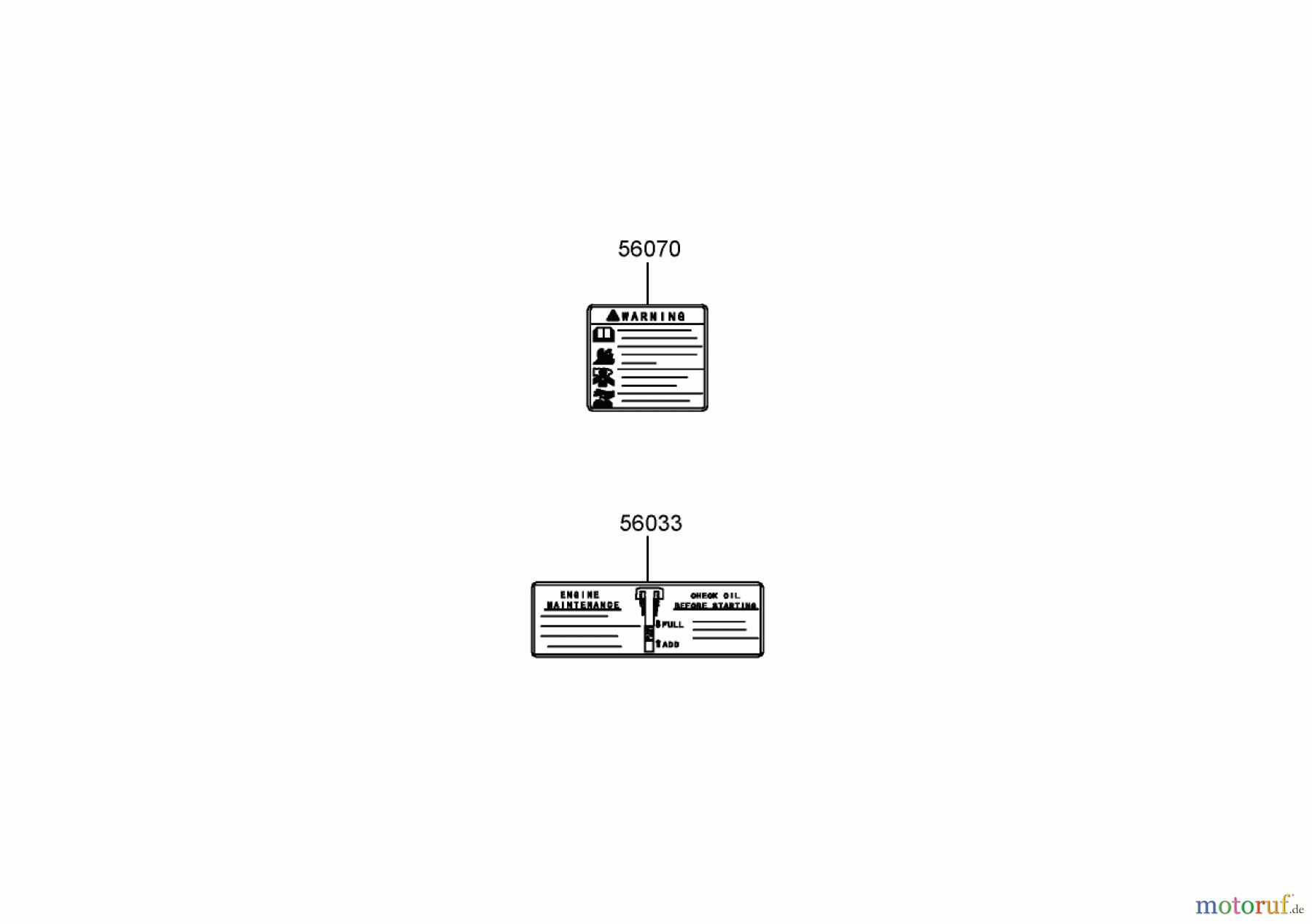 Toro Neu Mowers, Zero-Turn 74406 (ZX440) - Toro TimeCutter ZX440 Riding Mower, 2005 (250000001-250999999) LABEL ASSEMBLY KAWASAKI FH541V-AS50