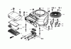 Toro 74425 (Z530) - TimeCutter Z530 Riding Mower, 2007 (270000001-270999999) Ersatzteile FAN COVER ASSEMBLY HONDA GXV530 EXA2LB