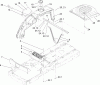Toro 74425 (Z530) - TimeCutter Z530 Riding Mower, 2007 (270000001-270999999) Ersatzteile STYLING ASSEMBLY
