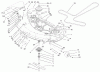 Toro 74501 (Z16-44) - Z16-44 TimeCutter Z Riding Mower, 2002 (220000001-220999999) Ersatzteile 44IN DECK ASSEMBLY