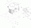 Toro 74626 (4260) - TimeCutter SS 4260 Riding Mower, 2012 (SN 312000001-312999999) Ersatzteile ENGINE AND MUFFLER ASSEMBLY