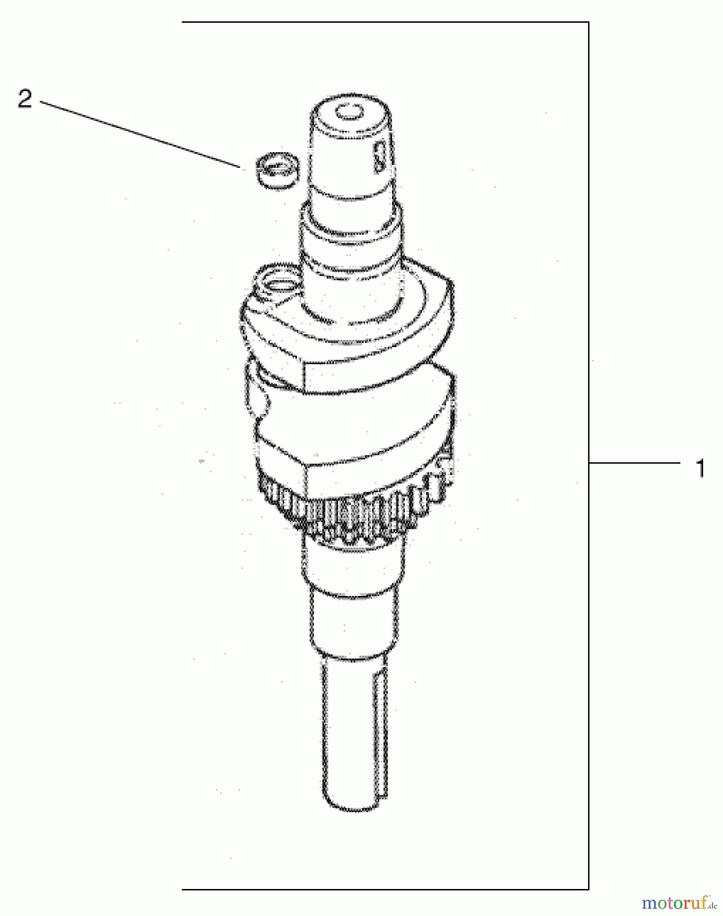  Toro Neu Mowers, Zero-Turn 74701 (Z17-52) - Toro Z17-52 TimeCutter Z Riding Mower, 2001 (210000001-210999999) CRANKSHAFT ASSEMBLY KOHLER CV 490-27503